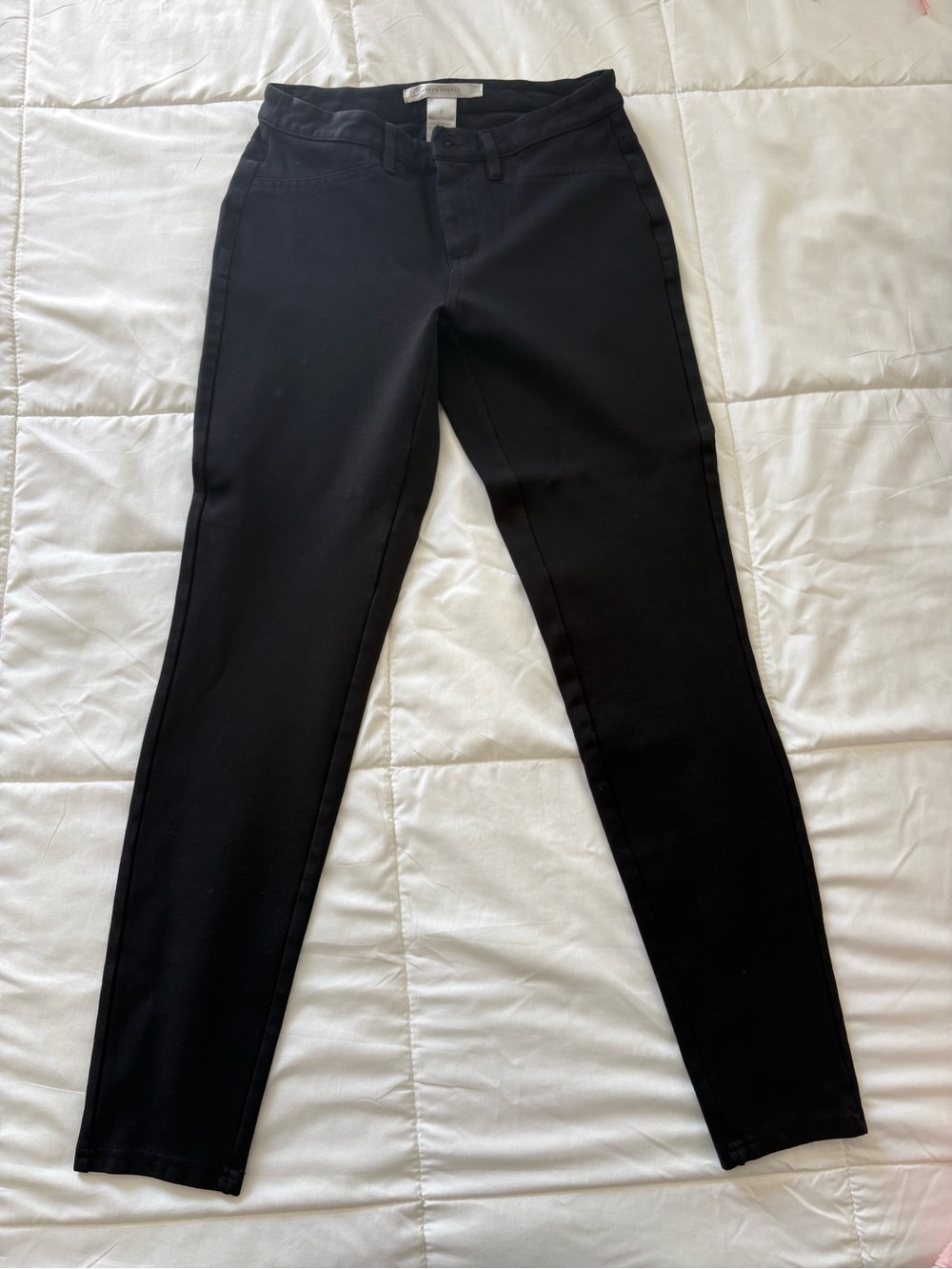 LC Lauren Conrad Black Skinny Ponte Jeggings